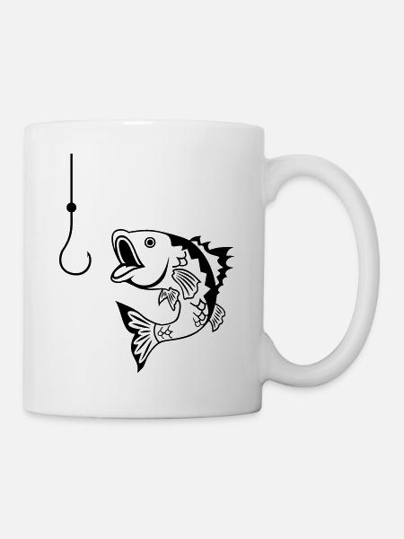 poisson - Mug blanc - blanc