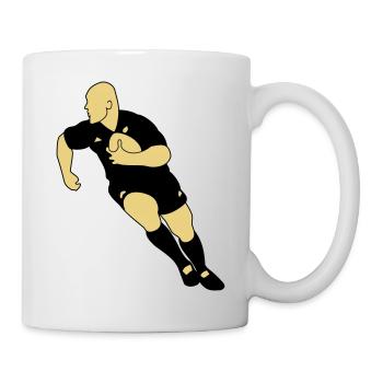 rugby - Mug blanc - blanc - Droite