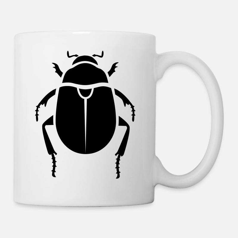 Insectes - Scarabée - Mug blanc - blanc