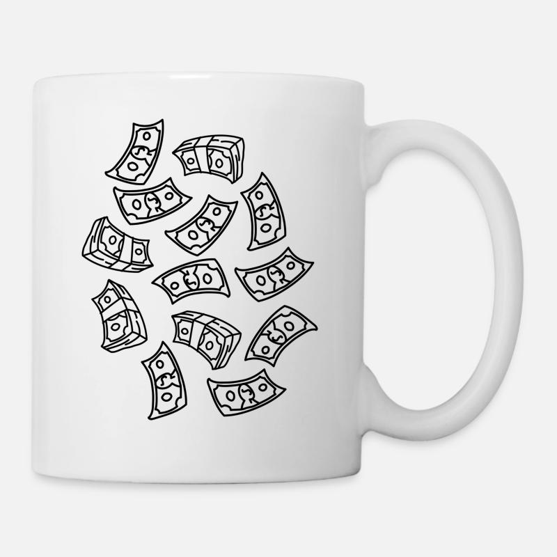 geldregen - Tasse - Weiß