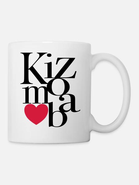 Kizomba Art - Kizomba Dance Shirt - Mug blanc - blanc
