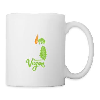 Vegan magique - Mug blanc - blanc - Droite