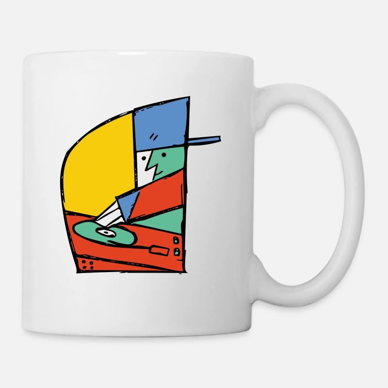 Deejay - Mug blanc - blanc