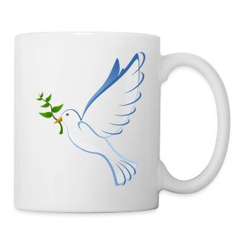 Dove of Peace - Mug - white - Right