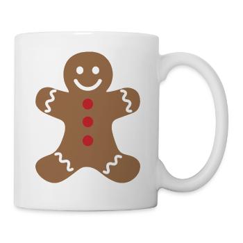 pain d'épice - Mug blanc - blanc - Droite
