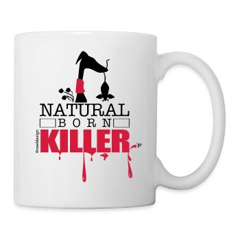 natura born killer - Tasse - Weiß - Rechts