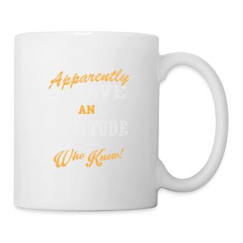 Connaissance drôle disant drôle cadeau - Mug blanc - blanc - Droite