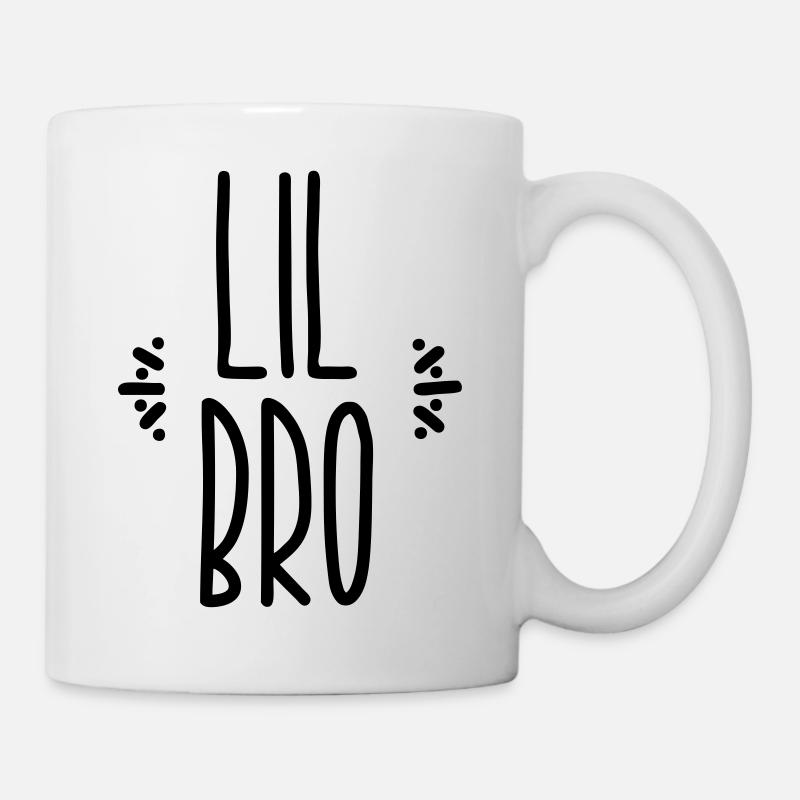 lil bro - Tasse - Weiß