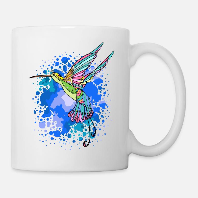 colibri - Mug blanc - blanc