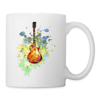 Guitar Electric Guitar Amplifier Les Paul Gift - Mug - white - Right