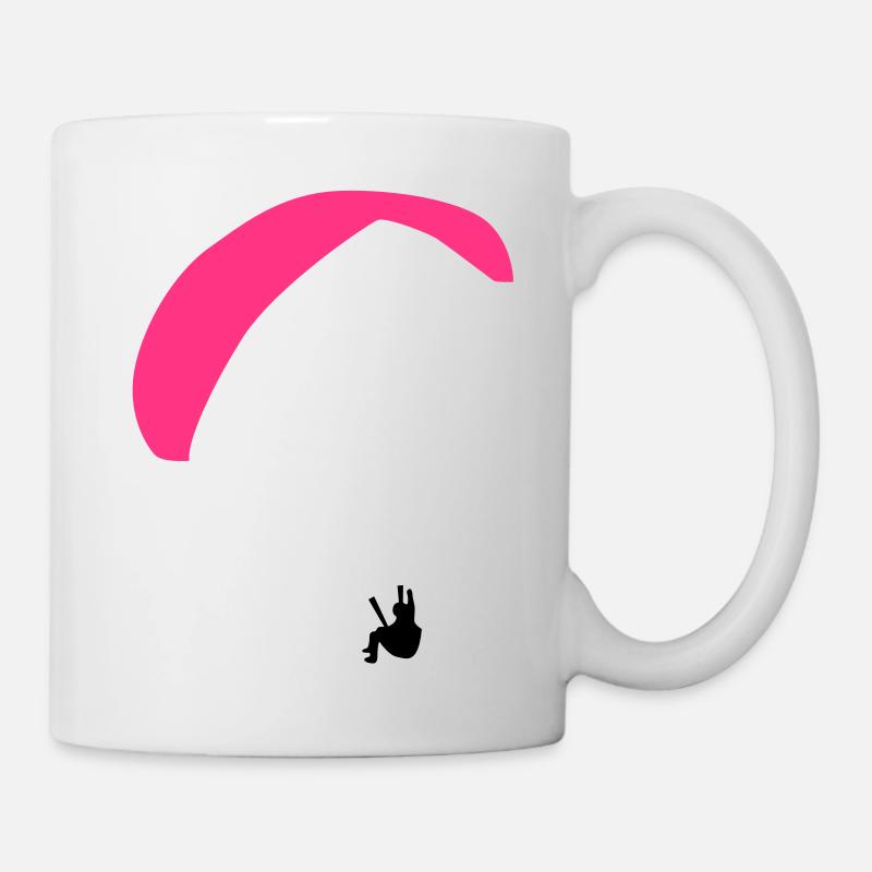 paragliding - Mug blanc - blanc
