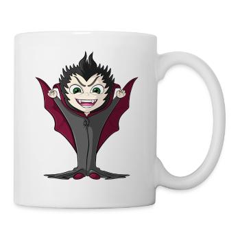 Comic Petit vampire - Mug blanc - blanc - Droite