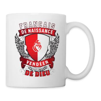 Vendéen Grâce de Dieu - Mug blanc - blanc - Droite