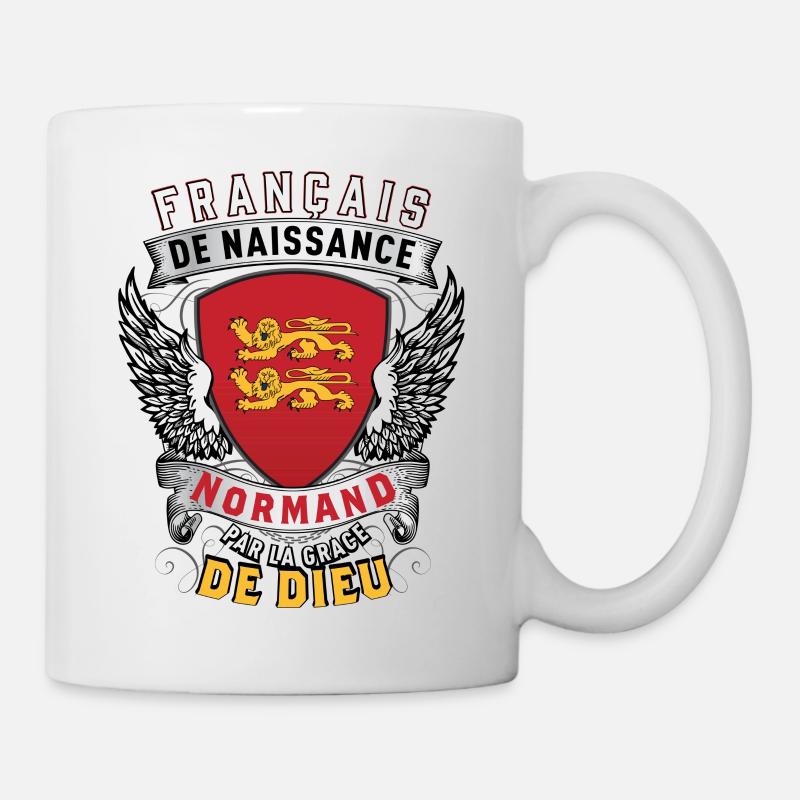 Normand Grâce de DIeu - Mug blanc - blanc