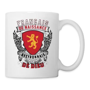 Aveyronnais Grâce de Dieu - Mug blanc - blanc - Droite