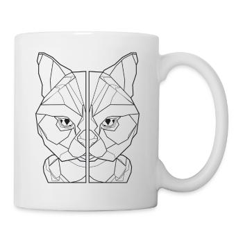 katzenliebhaber katzenfreund geschenk katze shirt - Tasse - Weiß - Rechts