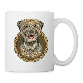 Border Terrier 001 - Mug - white - Right