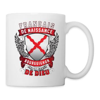 Bourguignon Grâce de Dieu - Mug blanc - blanc - Droite