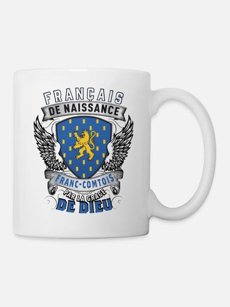 Franc-Comtois Grâce Dieu - Mug blanc - blanc