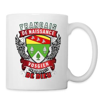 Vosgien Grâce de Dieu - Mug blanc - blanc - Droite