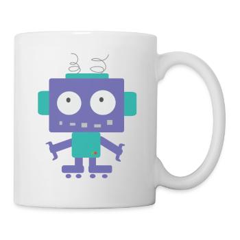Cute Little Robot - Mug - white - Right