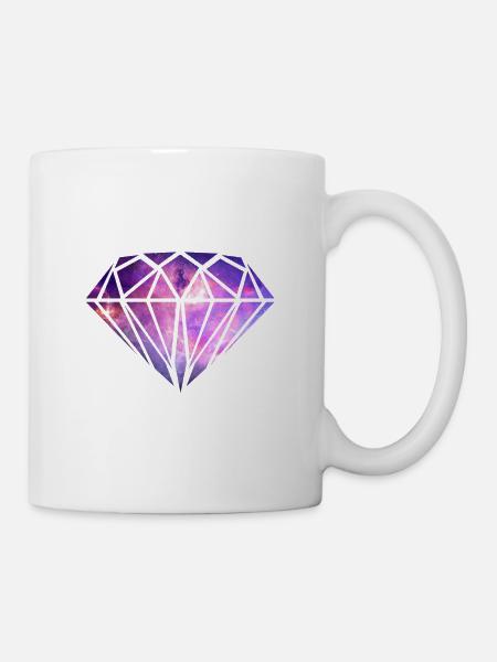 diamant diamant - Mug blanc - blanc