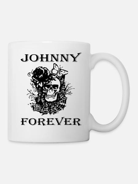 Johnny forever.png - Mug blanc - blanc