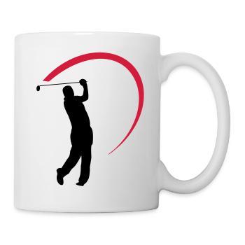 golf - Mug blanc - blanc - Droite