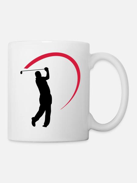 golf - Mug blanc - blanc