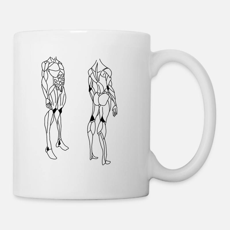 Muscle design - Mug - white