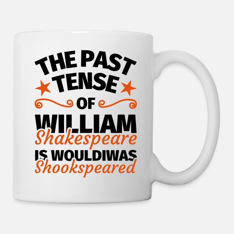 Cadeau de professeur d'anglais - Mug blanc - blanc