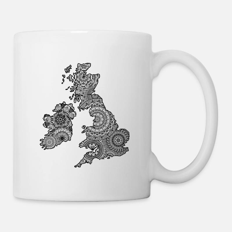 UK Mandala - Mug - white