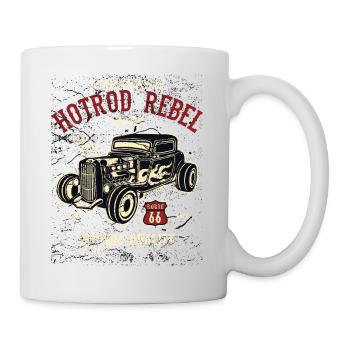 Hot Rod Rebel II - Tasse - Weiß - Rechts
