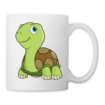 Tortoise turtle - Mug - white - Right