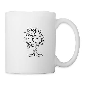 Globule blanc - Mug blanc - blanc - Droite