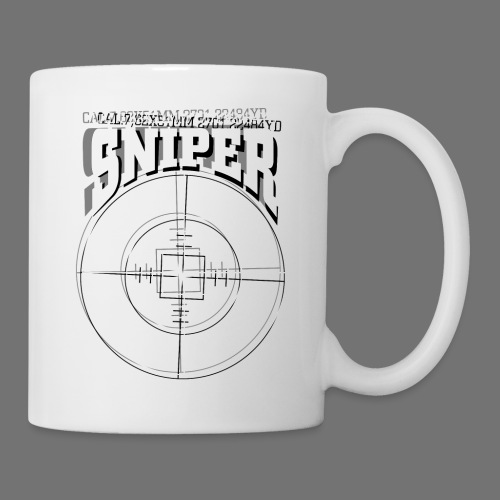 Sniper (blanc) - Mug blanc
