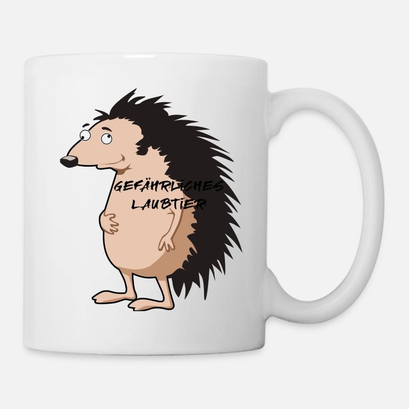 hérisson - Mug blanc - blanc