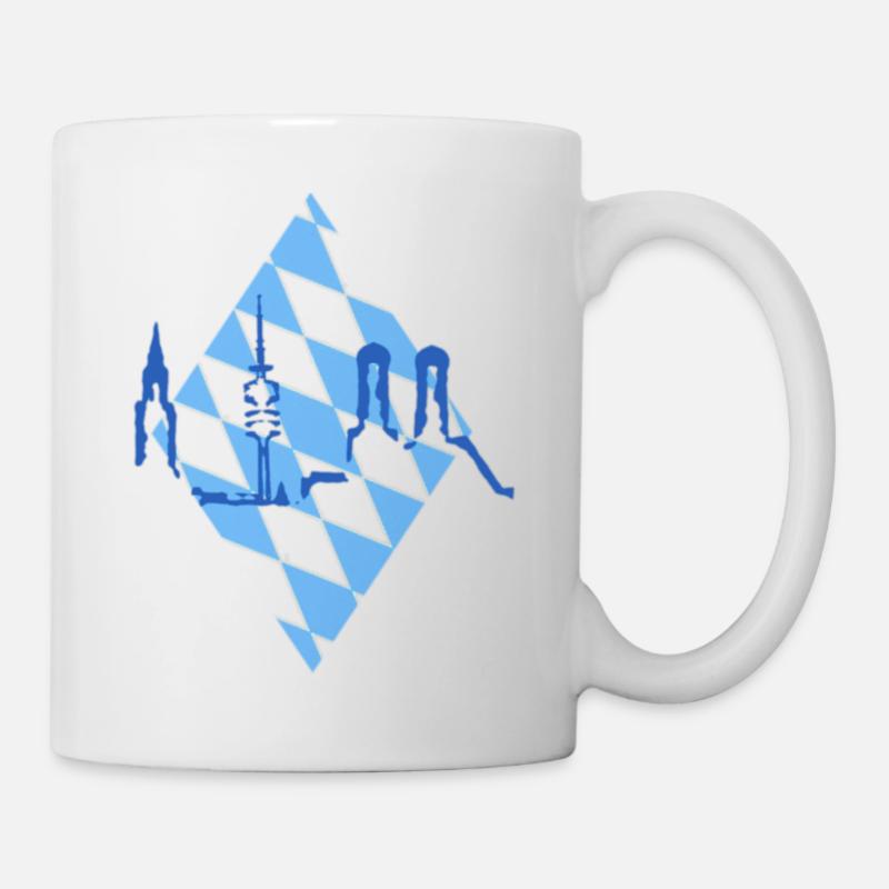 München Bayern - Tasse - Weiß