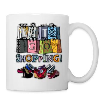 Shopping - Mug - white - Right