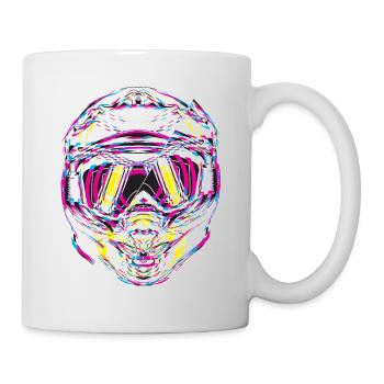 Helmet - Mug - white - Right