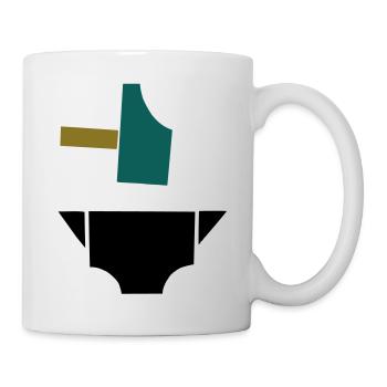 Hammer und Amboss - Tasse - Weiß - Rechts