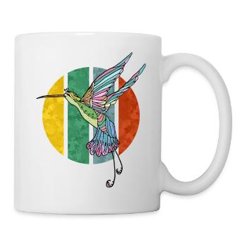 Kolibri - Tasse - Weiß - Rechts