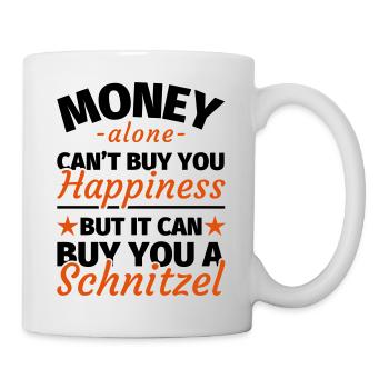 Schnitzel lovers gift schnitzel saying - Mug - white - Right