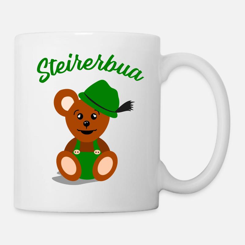 Steirerbua Steiermark Steirer Bua Kinder - Tasse - Weiß