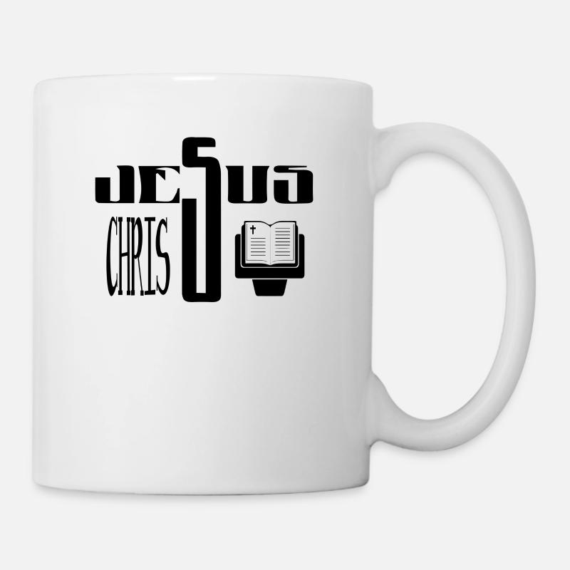 chrétien - Mug blanc - blanc