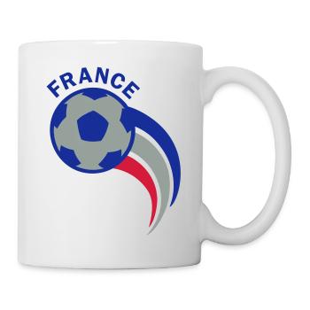 Football Logo France - Mug - white - Right