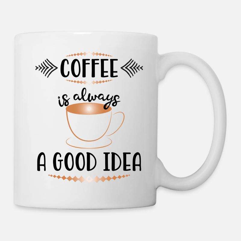 Kaffee - Tasse - Weiß