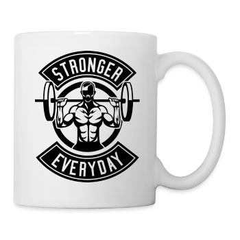 Stronger Than All - Mug - white - Right