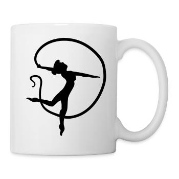 Gymnastik Turnen Akrobatik Geräteturnen Sport - Tasse - Weiß - Rechts