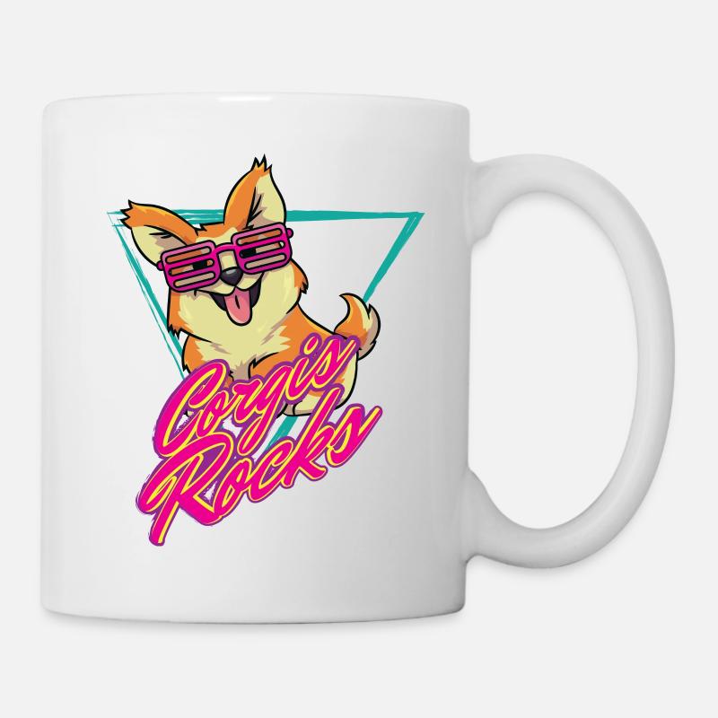 Welsh Corgi Pembroke - Tasse - Weiß